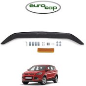 Resim Eurocap Ford Kuga Ön Kaput Koruma Rüzgarlığı 3Mm Abs 2013-2016 