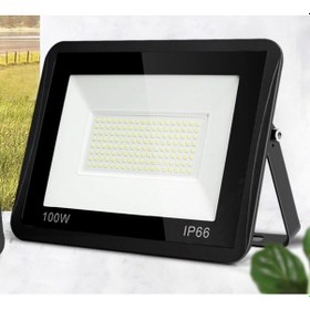 Resim 100w Led Projektör- 8000 Lümen- Beyaz Işık- 