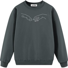 Resim Pet Friendly - Oversize Sweatshirt - GRİ / XL 