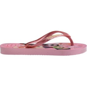 Resim Havaianas Kids Slim Princess Çocuk Parmak Arası Terlik 4123328 Pembe 