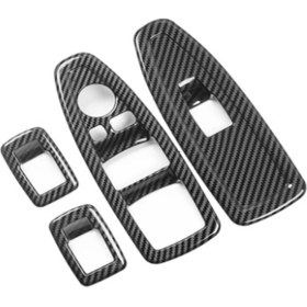 Resim Journeyman1 Bmw 1 3 4 Serisi 3gt F20 F30 F31 F32 F34 F36 Pencere Camı Kaldırma Düğmesi Dekorasyonu Abs Karbon Fiber Panel Dekorasyonu (Yurt Dışından) 