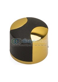 Resim Kapı Stoperi Gold Altın 35 Mm Vidalı-yapışkanlı 