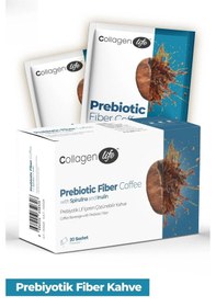 Resim Collagen Life Prebiyotik Lif İnulin Spirulina & Hindiba İçeren Kahve 20 Şaset Diğer 