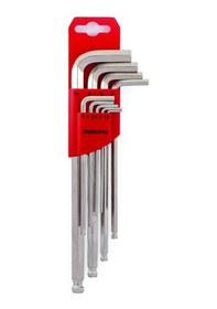 Resim İzeltaş 4906 Allen Anahtar Takımı Altı Köşe Uzun 9 Parça 