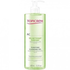 Resim Topicrem AC Purifying Yağlı ve Akneli Ciltler için Yıkama Jeli 400ml 