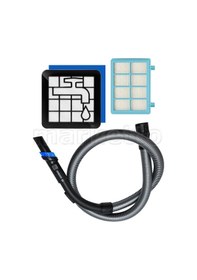 Resim Philips Fc 9332 Uyumlu Süpürge Hortumu Ve Hepa Filtre Seti 4'lü 9332/07 