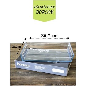 Resim Paşabahçe Premium Borcam Seti 4 Lü Borcam Takımı Özel Seri 59049 Paşabahçe Premium 