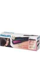 Resim Philips Essential Care HP8325/00 İyonik Geniş Seramik Plakalı Saç Düzleştirici 
