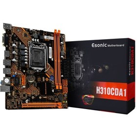 Resim Esonic H310CDA1 Intel H310 2133 MHz DDR4 Soket LGA1151 mATX Anakart 