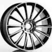 Resim EMR-A305-01 8.5x20"-5x112 ET38 66.6 Black Diamond Jant (4 Adet) 