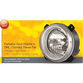 Resim Far Lux Uzun Huzme Ve Gunduz Fari 504633296 