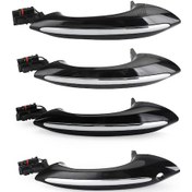 Resim Bmw F10+LCI F01+LCI Ön Arka Dış Kapı Kolu Sol Sağ Set 51217231931 