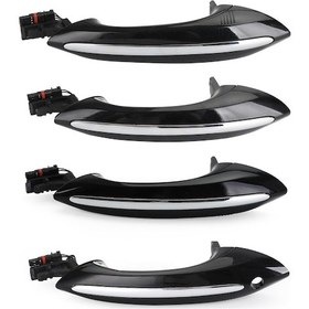 Resim Bmw F10+LCI F01+LCI Ön Arka Dış Kapı Kolu Sol Sağ Set 51217231931 