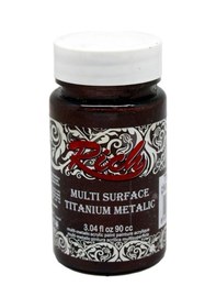 Resim Rich Multi Surface Titanium Metalik Boya 90 Cc. 2538 Çikolata 