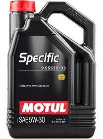 Resim Motul Specific Fpw 9.5555/03 5W-30 Motor Yağı 5 L 