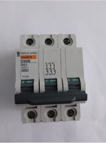 Resim Merlin gerin 3x63 Amper B Tipi MULTİ9 C60N Otomatik Sigorta 