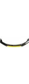 Resim Peugeot 5008 2013-2017 Sarı Şeritli Renkli Ön Ek Ön Lip Piona Black 4 Prç 