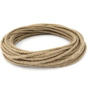 Resim Arısu 6 mm 140 metre Jüt Halat Kendir Urgan - Dekoratif Halat 