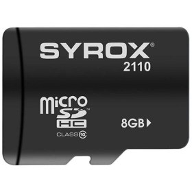 Resim Syrox 8 Gb Microsdxc Class 10 Hafıza Kartı Adaptör 