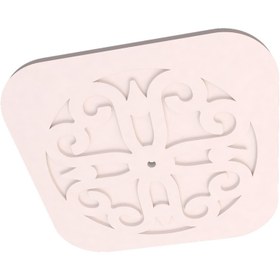 Resim MOTİFPİYER Motifpiyer Lamba Tavan Göbeği-54-kare-oval-56x56cm-2adet 