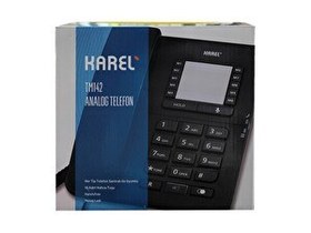 Resim Karel TM-142 Siyah Masaüstü Telefon 