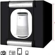 Resim Deyatech Ürün Çekim Çadırı Ledli Pro 80x80 Cm Katlanabilir 