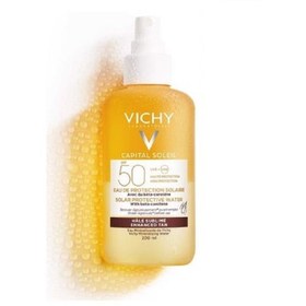 Resim Vichy Capital X Eau Bronze With Beta Carotene Vücut Spreyi SPF50+ 200 ml 