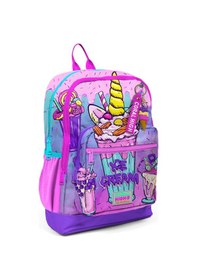 Resim Coral High Kids Pembe Mor Milkshake Dondurma Desenli Okul Sırt Çantası 23749 