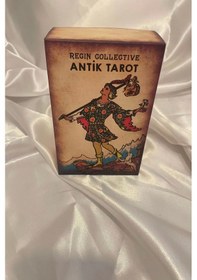 Resim Tarot Orjinal Tarot Kart Regin Collegtive Antik Tarot Başlangıç Tarot Destesi Ve Kitabı 