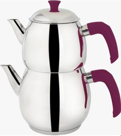 Resim Fms Badem Orta Boy Çaydanlık - Mürdüm Mürdüm 