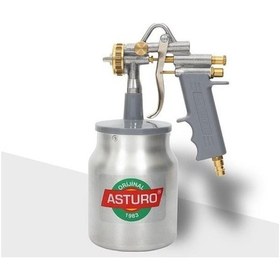 Resim Asturo G70 Alttan Depolu Boya Tabancası 3 MM 