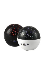 Resim ZERO LAND TECHMRT Fişli Yıldız jektör Lamba Hoparlörlü (115501) Gece Işığı 