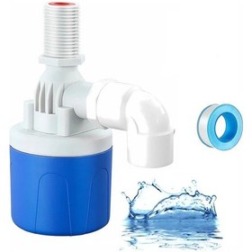 Resim Willowhaven 1/2" Otomatik Kapanan Mini Şamandıra Valfi Mavi Tasarım Su Tankları Havuzlar İçin 