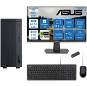 Resim ASUS Expertcenter P500MV I5-13420H 48GB 2tb SSD WIN11PRO 4GB/GT1030 23.8" WH5136216512B0DW19+ZETTABELLEK 