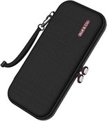 Resim Skull & Co. Every Day Slim Carrying Case Nintendo Switch OLED ve Regular Switch için: Taşınabilir Hard Shell Protective Travel Case - Siyah 