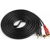 Resim RC-03 1.5 Metre 3.5 MM + Rca Bilgisayar Amfi Arası Aux Rca Kablo Lastvoice