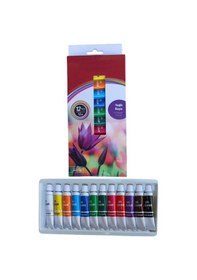 Resim 12 Renk Yağlı Boya, Resim Başlangıç Seti İçin Oil Colour Çok Renkli 