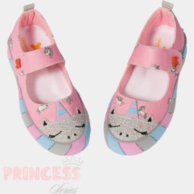 Resim Casabony Unicorn Kanvas 3D Kız Babet Sneakers 