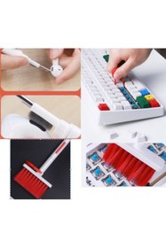 Resim ForWhat Büro Ev Ofis Yazlık Hijyeni için Detaylı Klavye Kulaklık Temizleme Seti 