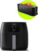 Resim Hd 9650/90 Xxl Airfryer Hd2590/90 Ekmek Kızartma Makinesi Hediyeli 2 Yıl Türkiye Garanti Philips