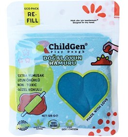 Resim ChildGen 125 GR Mavi Kartuş Oyun Hamuru CHLDGEN131 