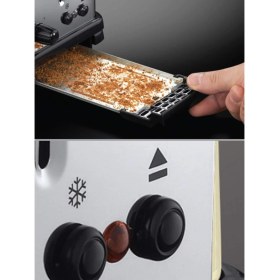 Resim Russell Hobbs 23334-56/RH Colour Plus 2 Dilim Ekmek Kızartma Makinesi - Krem 