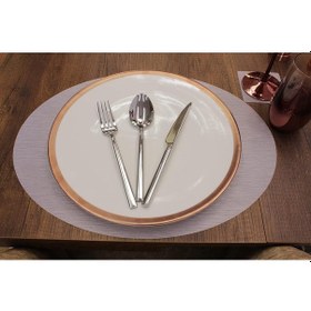 Resim Oval Bambu Desen Lazer Kesim Amerikan Servis 2 Adet 35x45 Cm S 