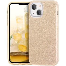 Resim Smcase iPhone 13 Kılıf Simli Silikon 