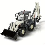 Resim 1:50 Ölçekli Alaşımlı Pres Döküm İki Yönlü Forklift Model Seti - Ev Süsleri Veya Tatil Hediye Koleksiyonu İçin Uygundur 
