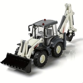 Resim 1:50 Ölçekli Alaşımlı Pres Döküm İki Yönlü Forklift Model Seti - Ev Süsleri Veya Tatil Hediye Koleksiyonu İçin Uygundur 