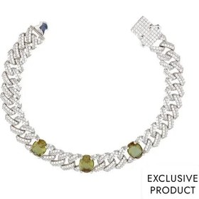 Resim RICH 925k SILVER ZULZANIT BRACELET (925K REAL SILVER) 