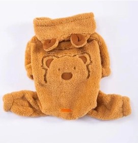 Resim 2as Küçük Irk Köpek Tulumu, Peluş Tasarım, Latte Koala 142335 