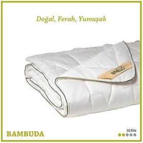 Resim Othello Elegante Bambuda Yorgan 155 215 Beyaz 