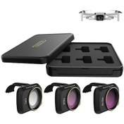 Resim Tenfowee Djı Mavic Mini İçin Profesyonel Filtre Seti - Cpl+nd8+nd16, Agc Cam Lens, Görüntü Kalitesi Ve Renk Gerçeği, Kamera Koruması 